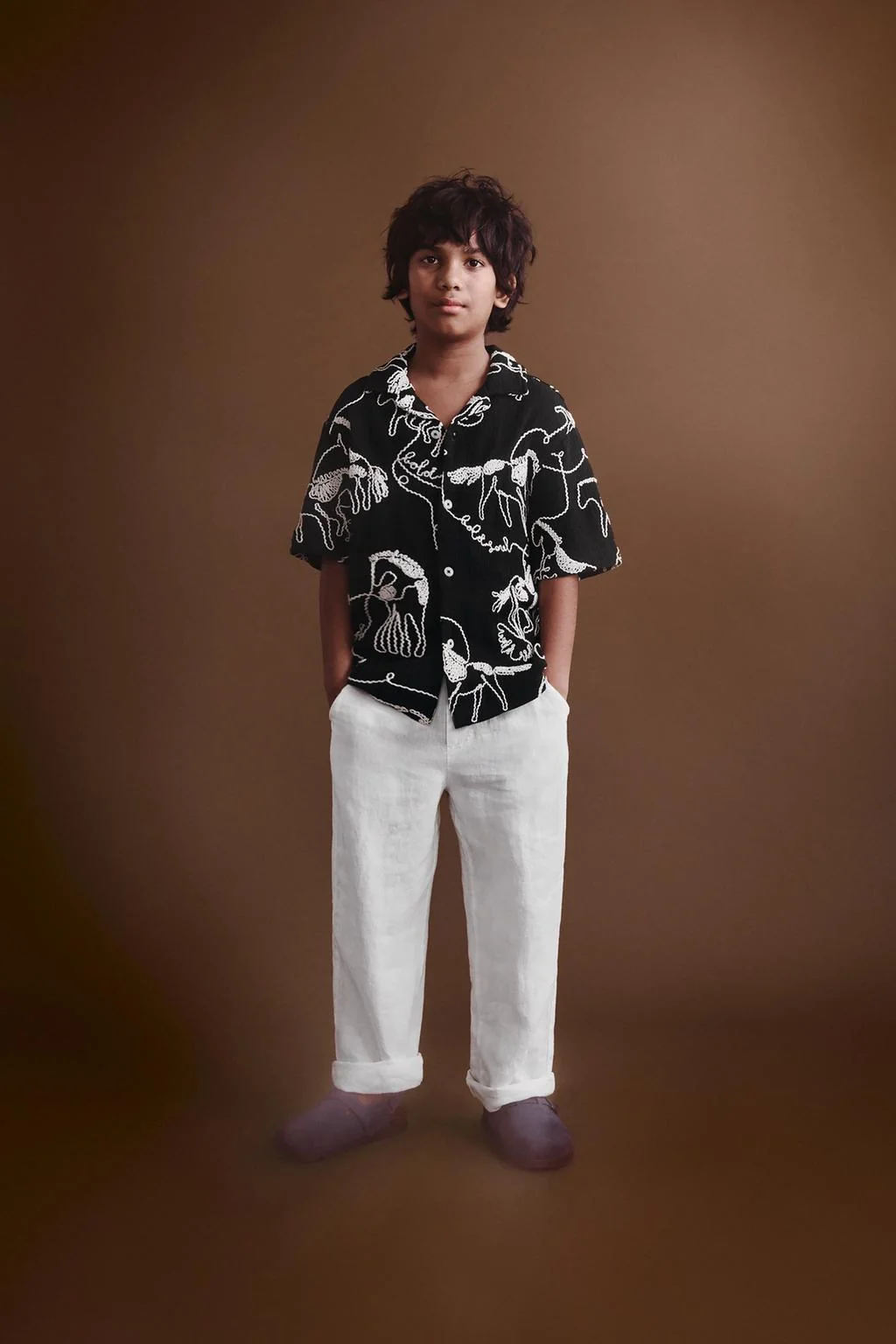 EMBROIDERED SHIRT