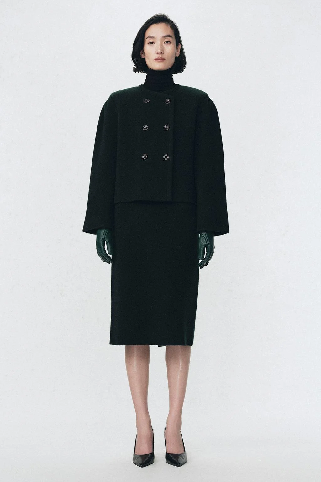 Юбка миди из 100% шерсти SOSHIOTSUKI X ZARA — Сошиоцуки