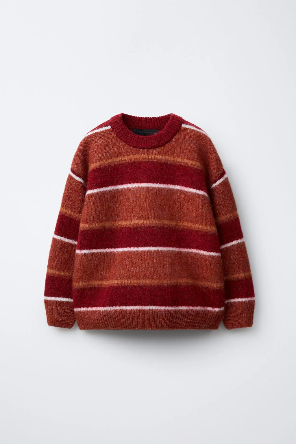 STRIPED KNIT JUMPER