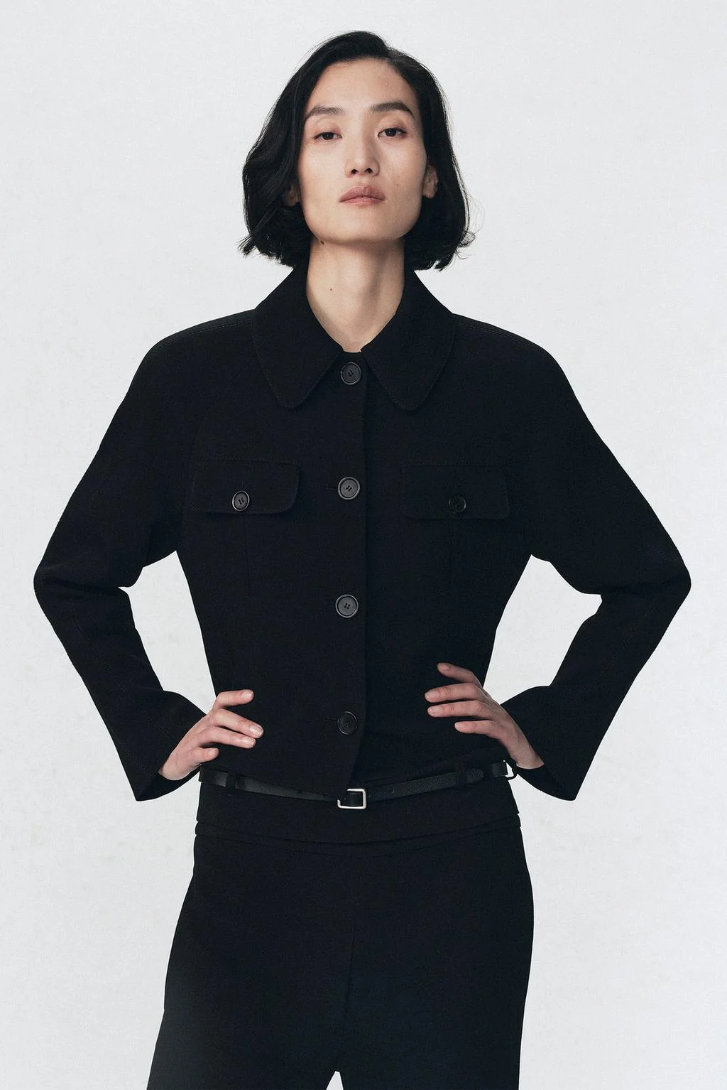 Куртка с наплечниками SOSHIOTSUKI X ZARA