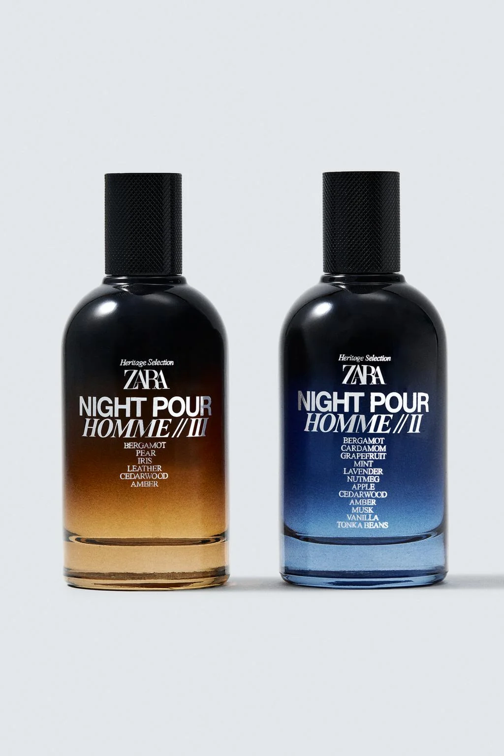 NIGHT POUR HOMME II + III EDP 2X100 ML / 6.76 oz