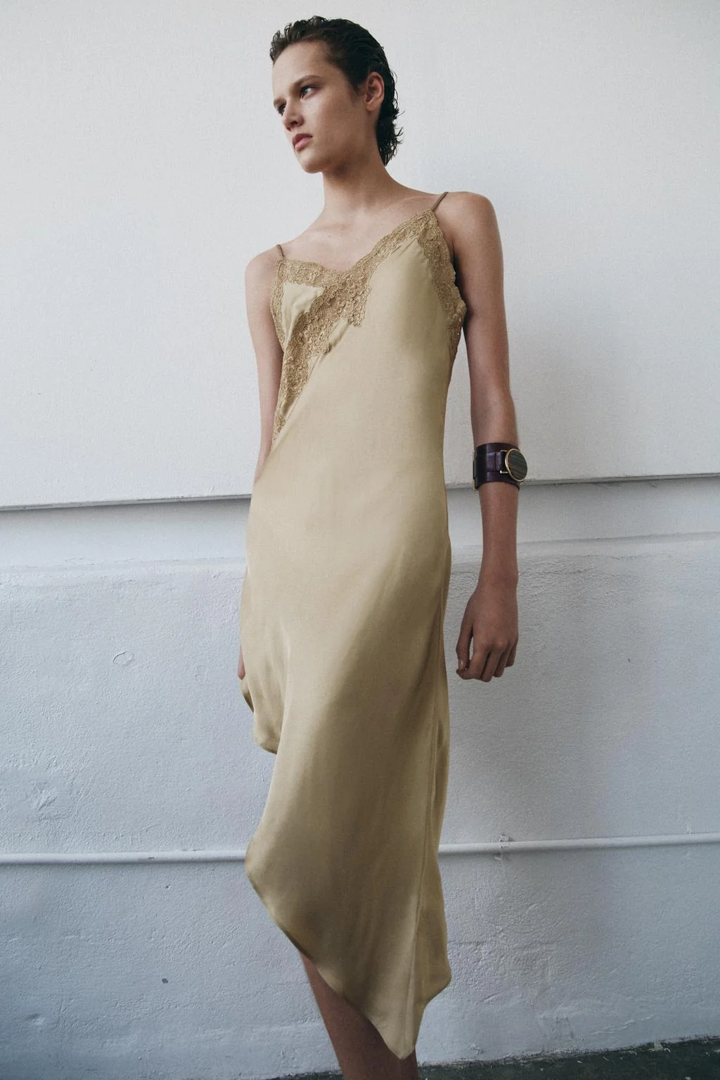 ZW COLLECTION асимметричное атласное платье