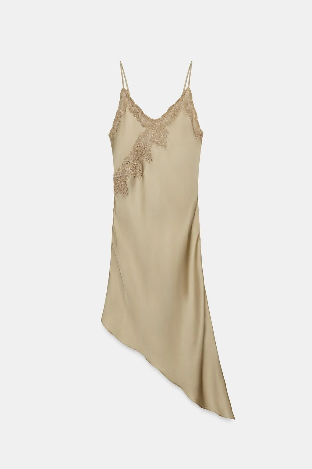 ZW COLLECTION асимметричное атласное платье