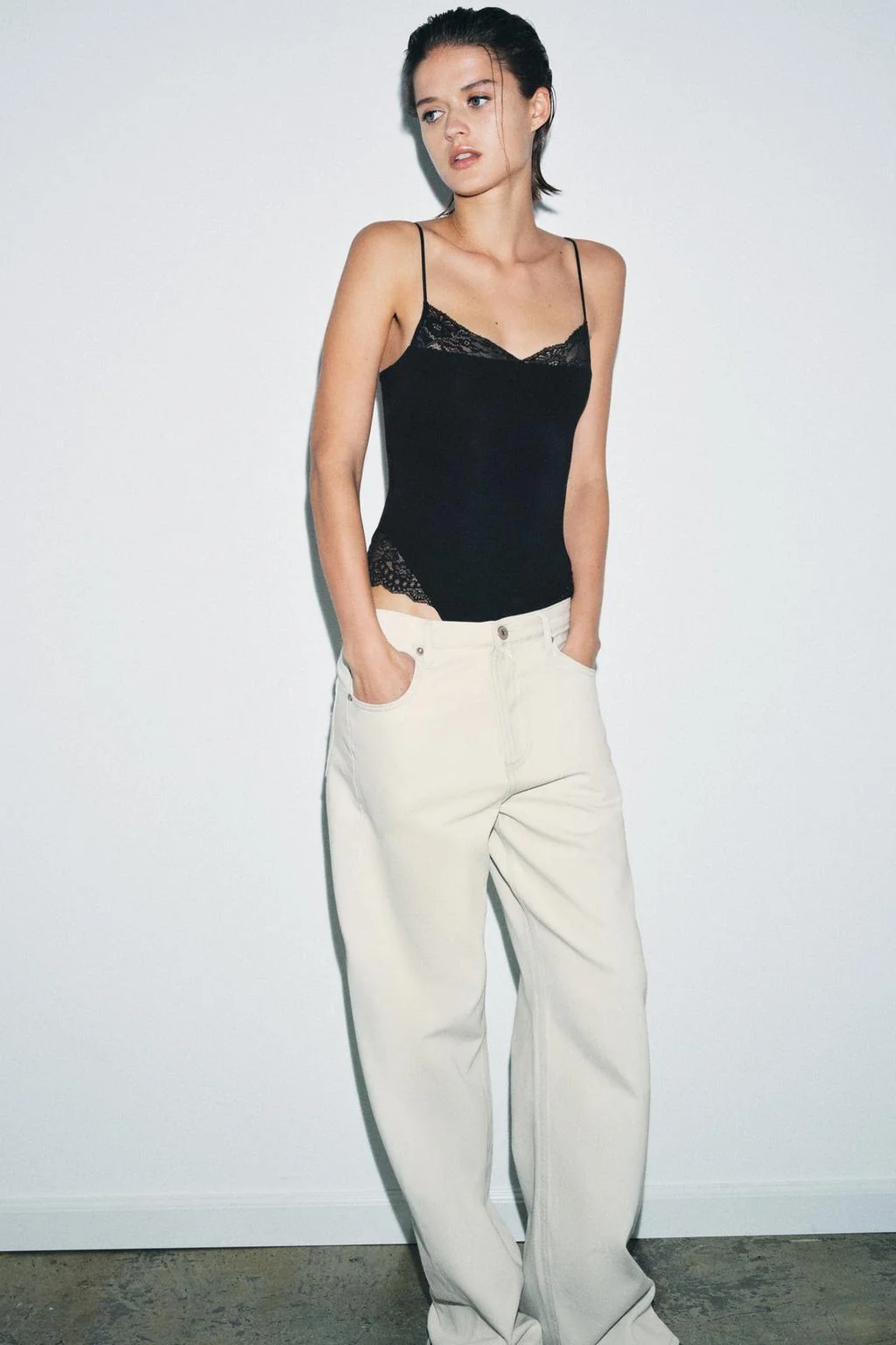 Боди из полиамида для белья — Кружево