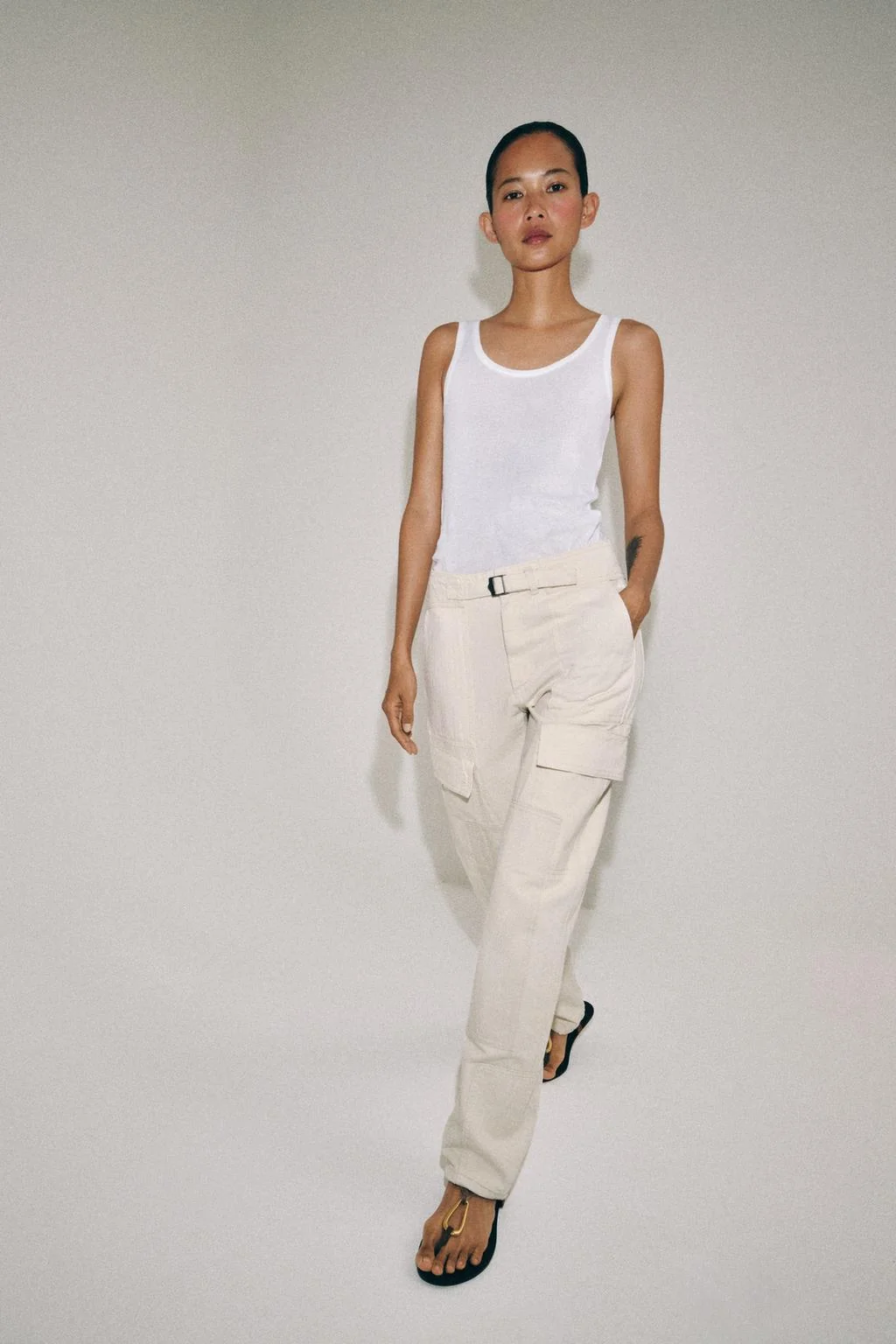 Пэчворк брюки - модель ZARA WOMAN
