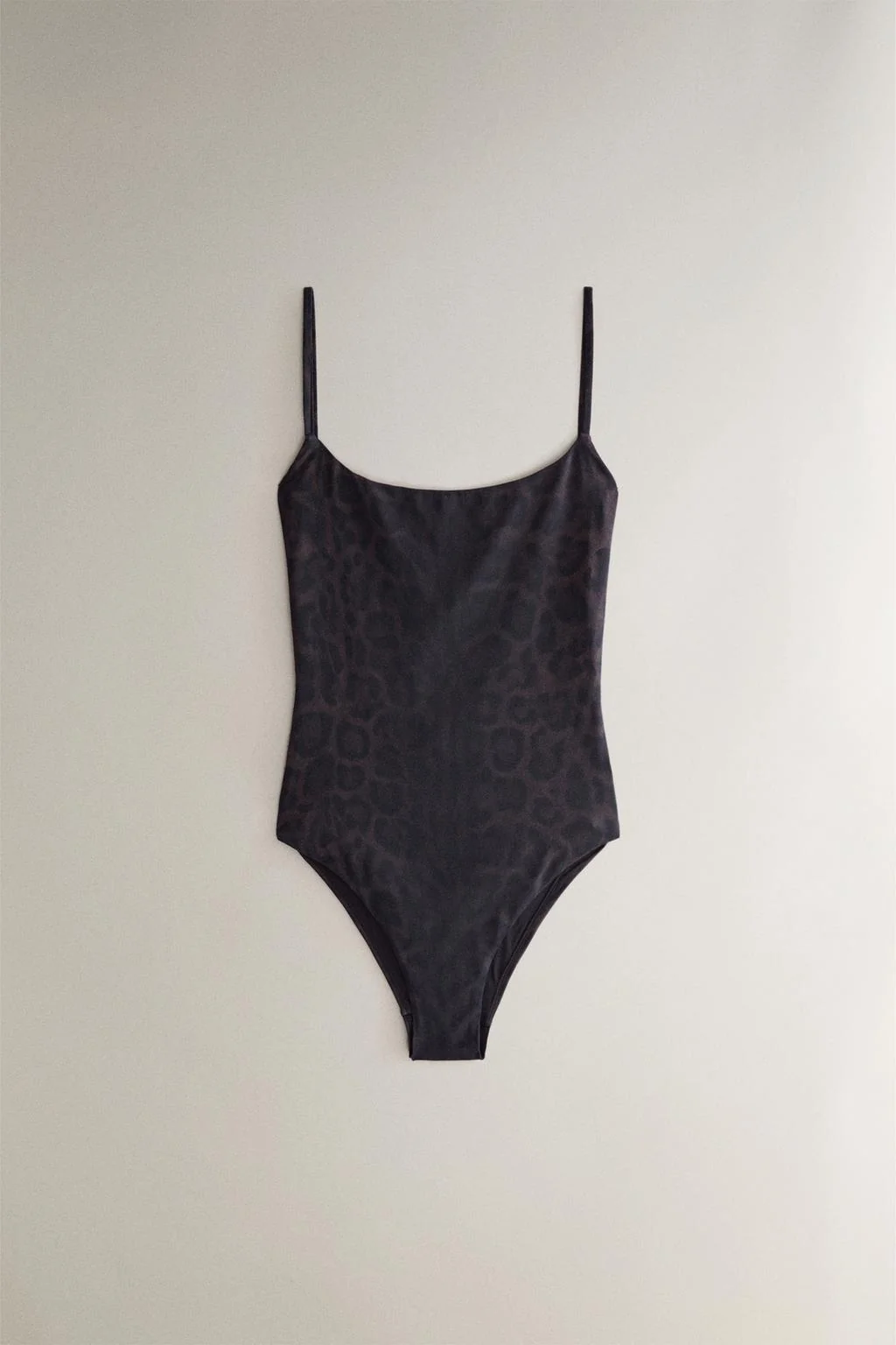 Animal print beach swimsuit