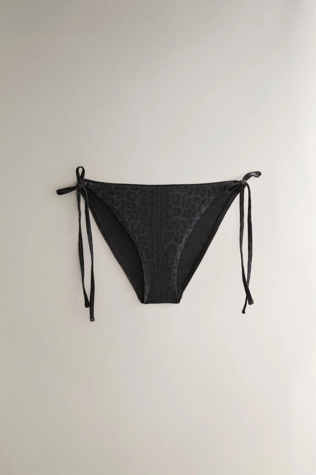 Animal print beach bikini bottoms