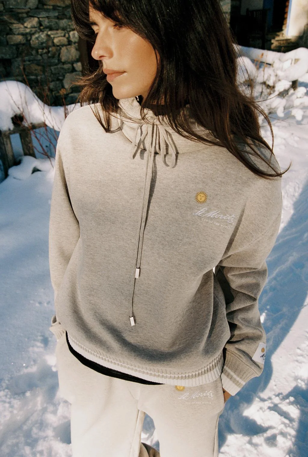 Свитшот с капюшоном st. moritz®