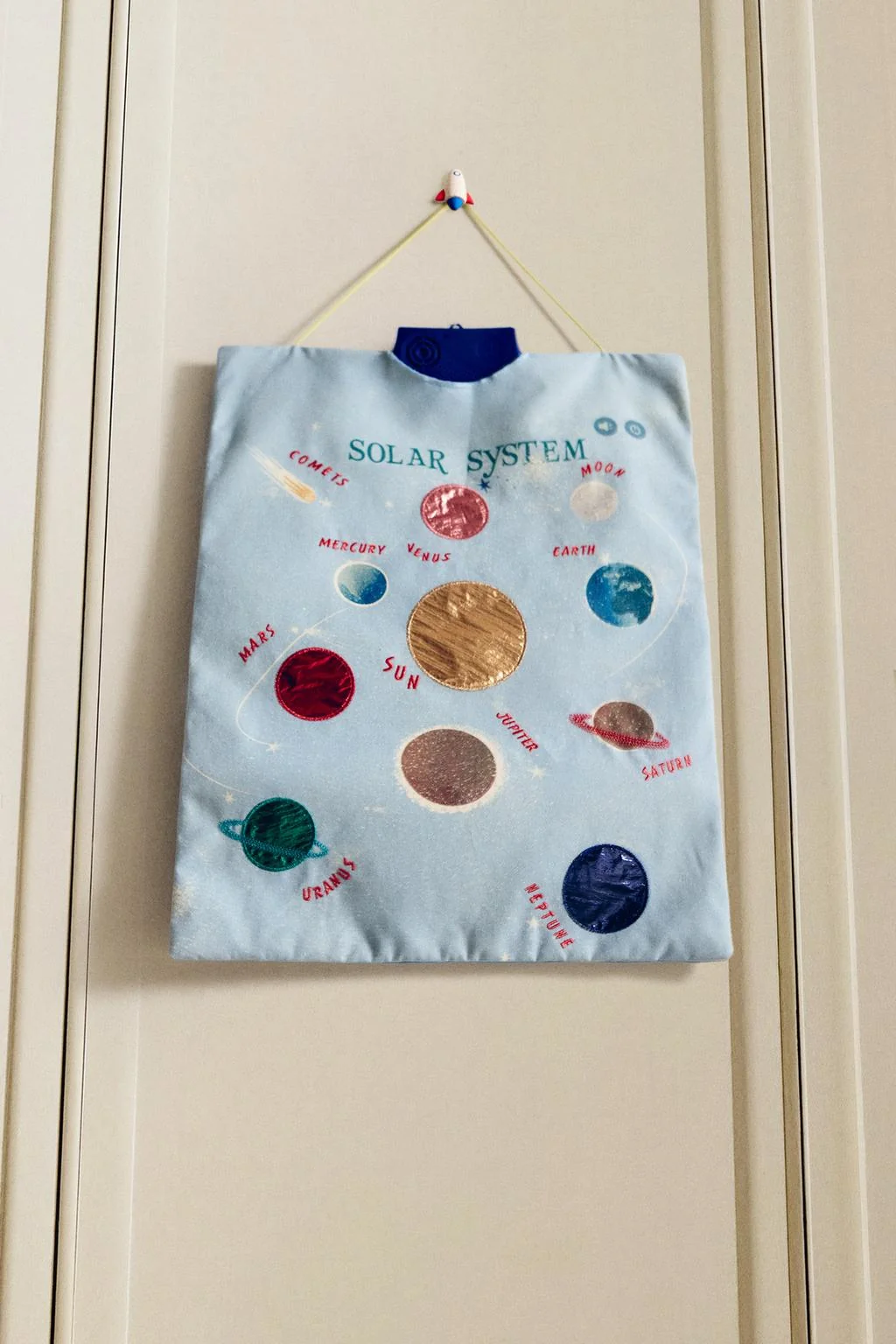 Children's solar system toy with sound