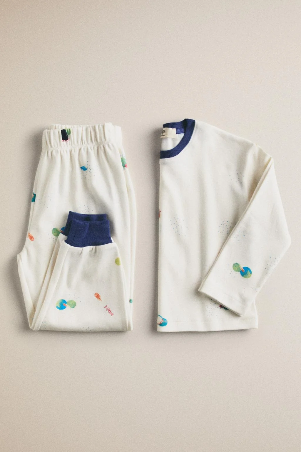 Children's space pyjamas