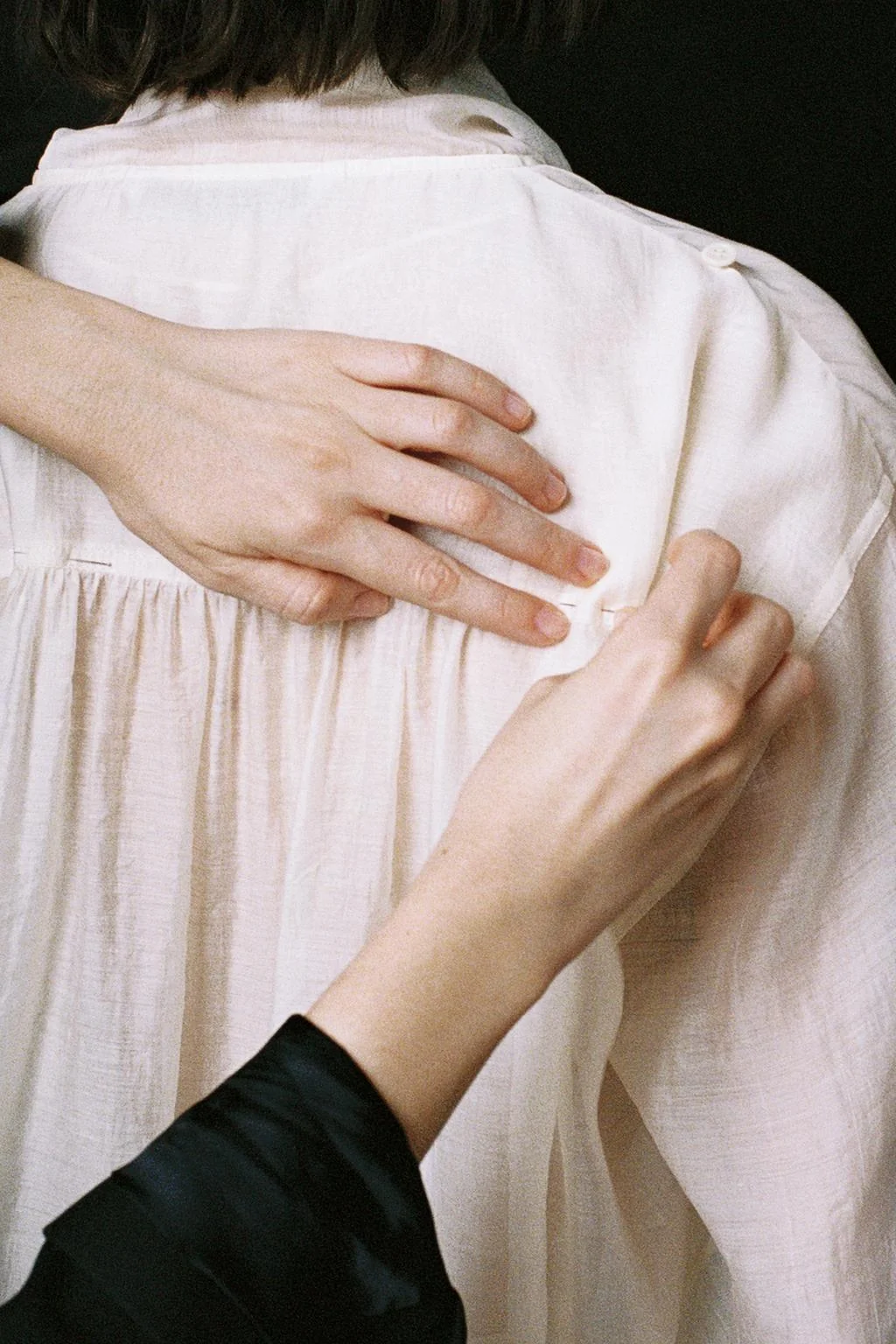 Рубашка с платочной вставкой ZW COLLECTION — В ПРОЦЕССЕ