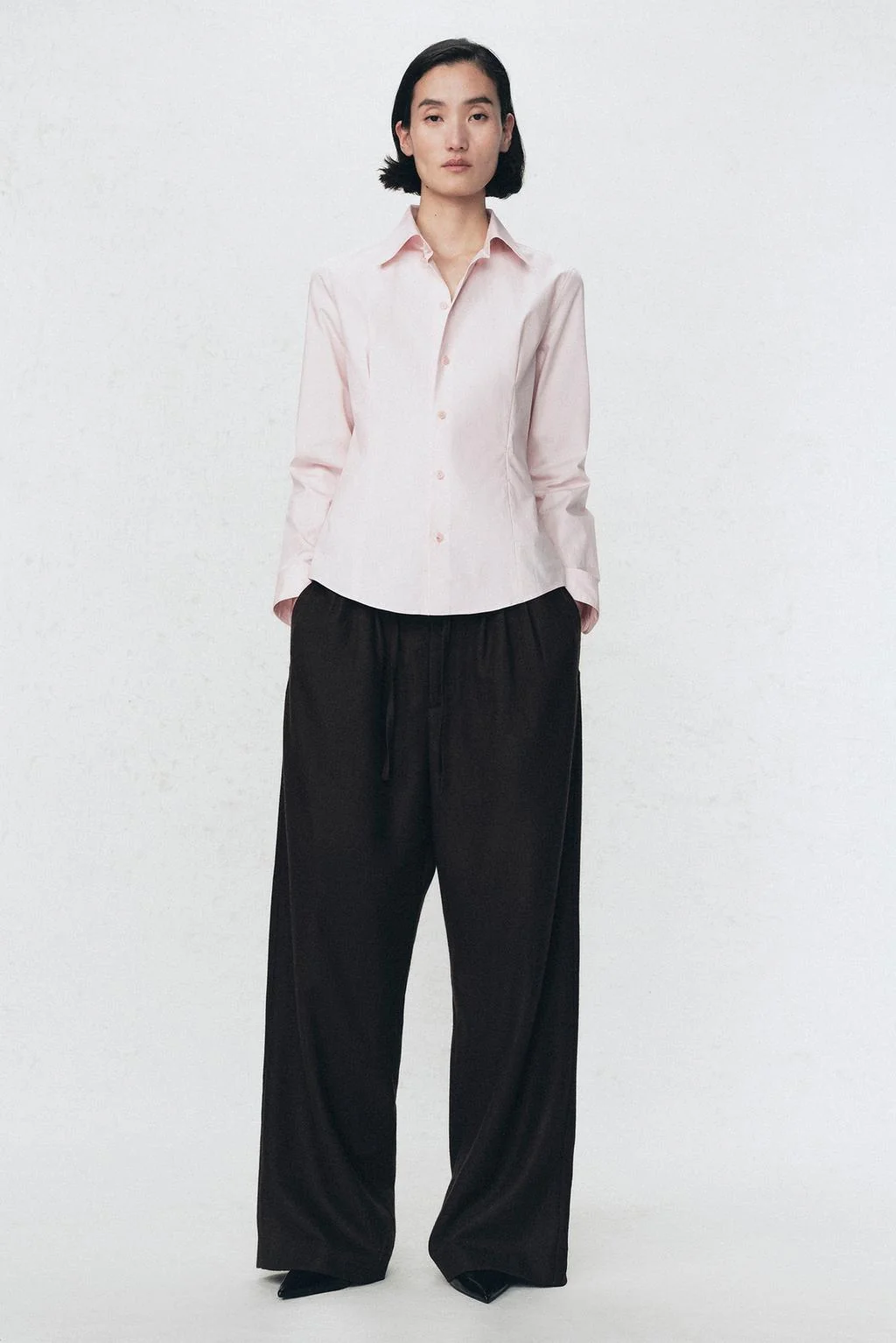 Рубашка из полупоплина SOSHIOTSUKI X ZARA — Сошиоцуки