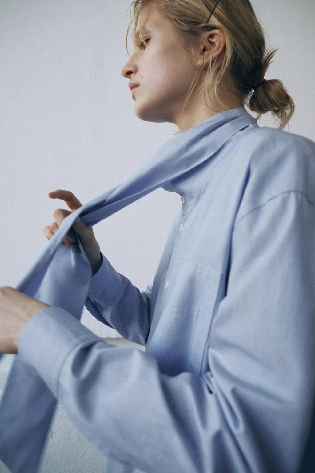 Рубашка с бантом ZW COLLECTION — Бант