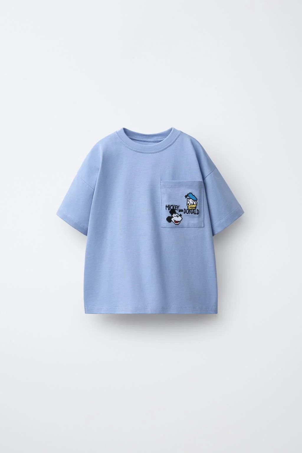 Футболка с вышитым карманом MICKEY MOUSE AND DONALD DUCK © DISNEY