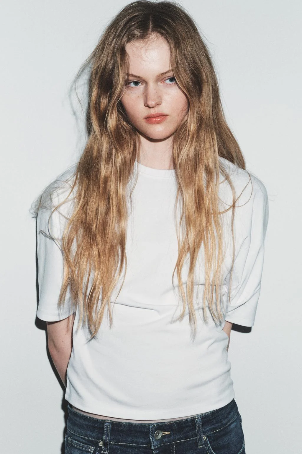 Футболка с коротким рукавом из тяжелого хлопка