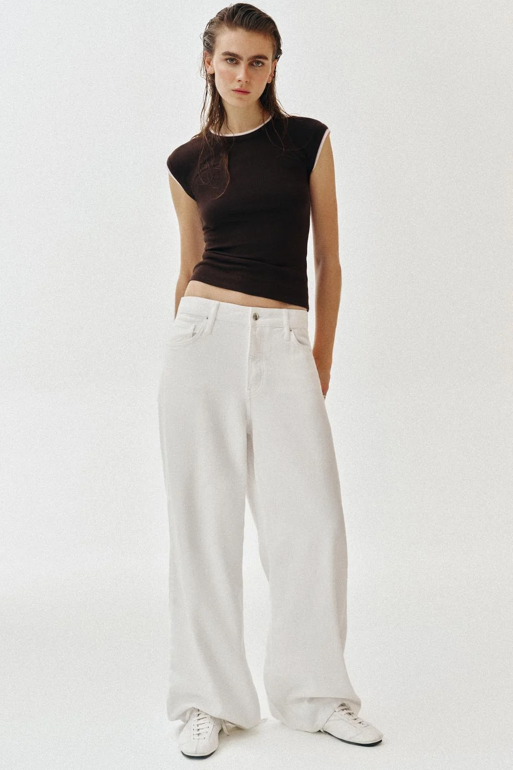 Футболка с двойным эффектом короткого рукава