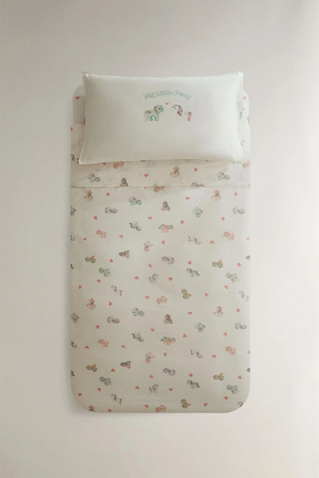 Детское покрывало с принтом сердца My Little Pony© — Пододеяльники