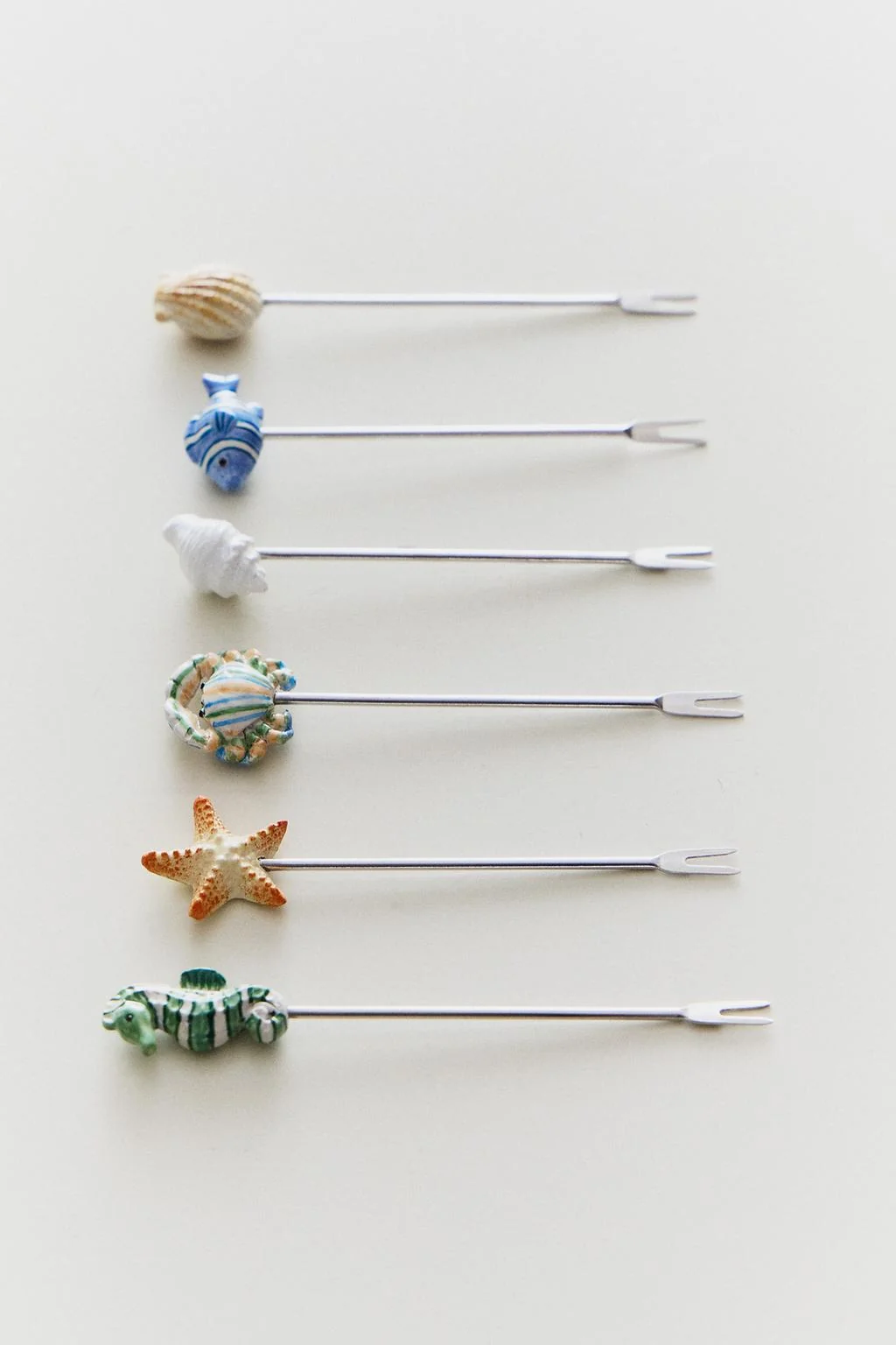 Pack of sea cocktail picks (pack of 6)