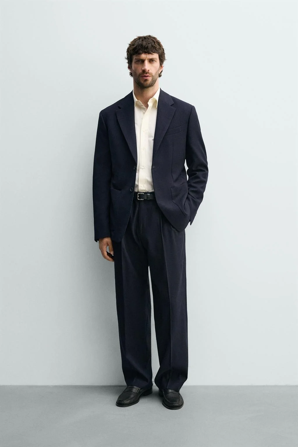 Пиджак regular fit из 100% шерсти в клетку