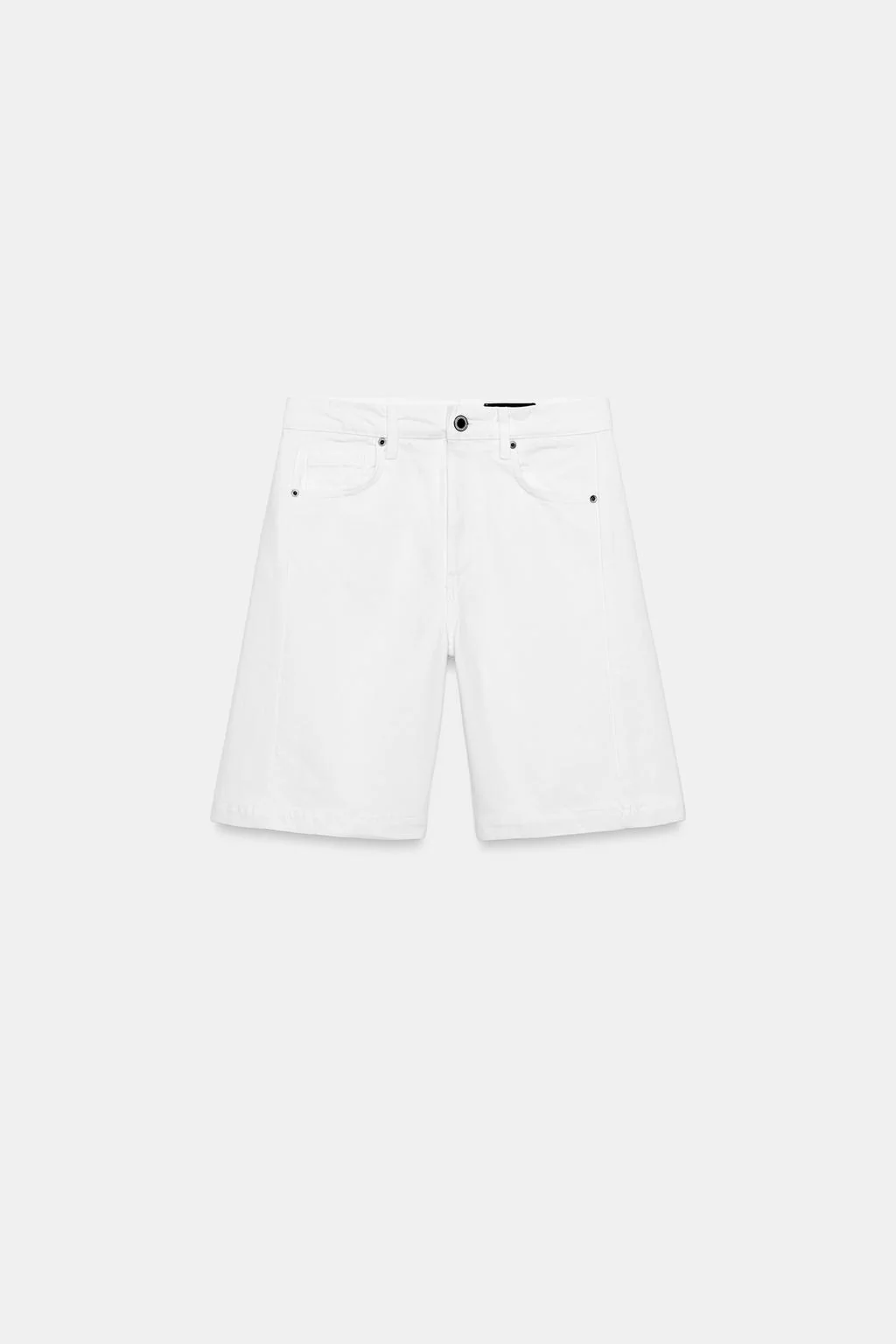 Шорты-бермуды denim relaxed со средней посадкой ZW COLLECTION