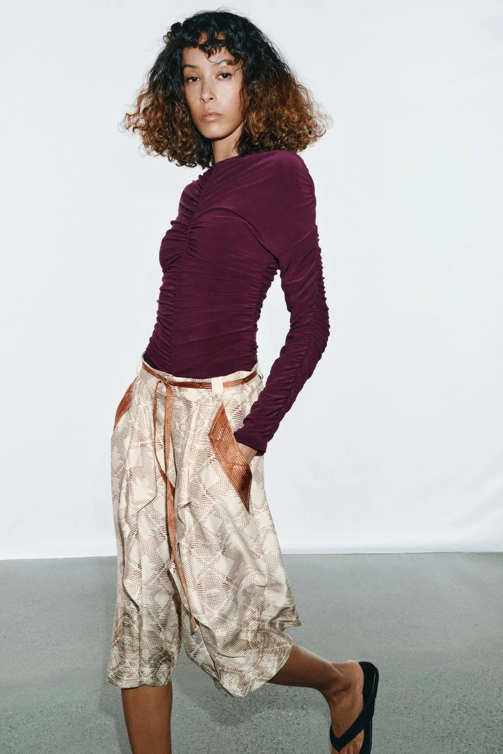 Боди со сборками