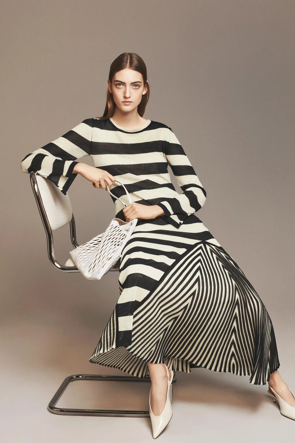 Полосатое платье - вещь ZARA WOMAN
