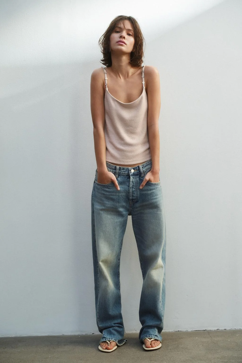 TRF Джинсы бойфренд со средней посадкой — Свободный крой