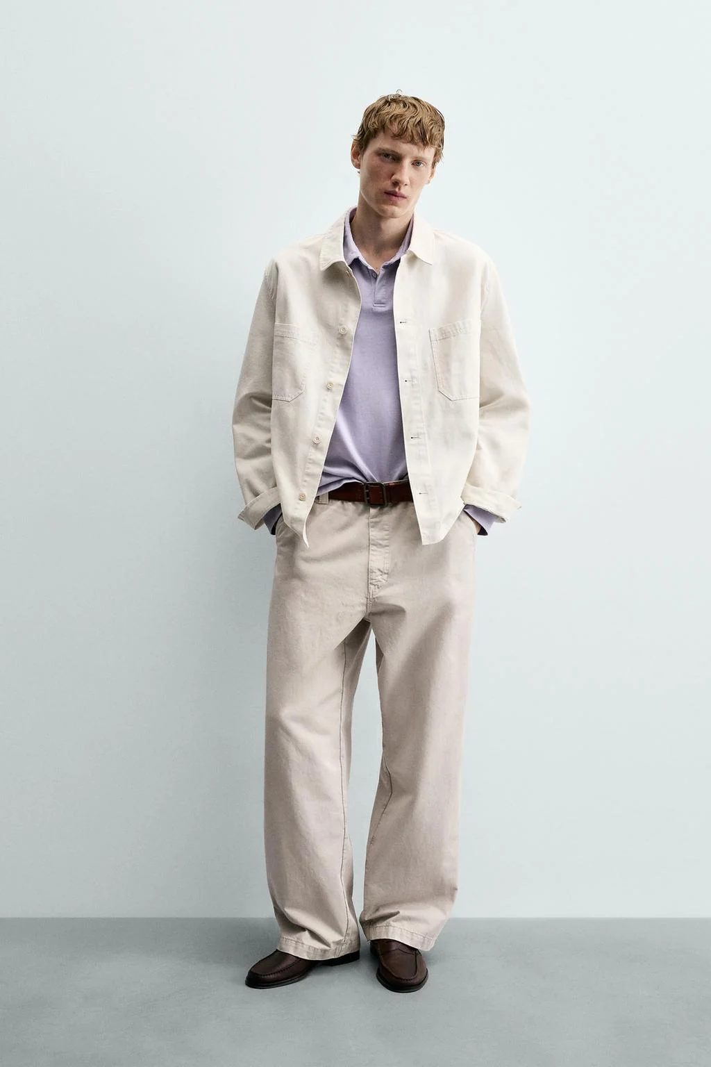 Канвас овершерт Regular Fit