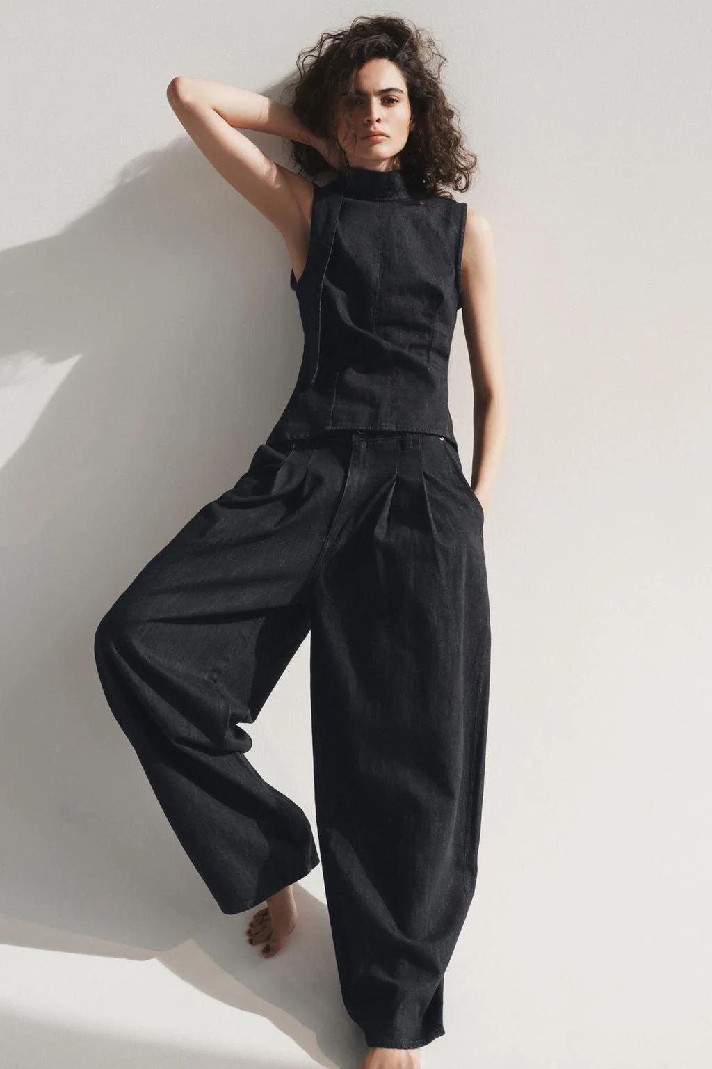 TRF джинсы мешковатого кроя с низкой посадкой