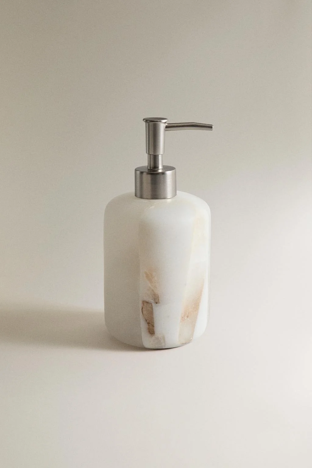 ALABASTER RESIN SOAP DISPENSER