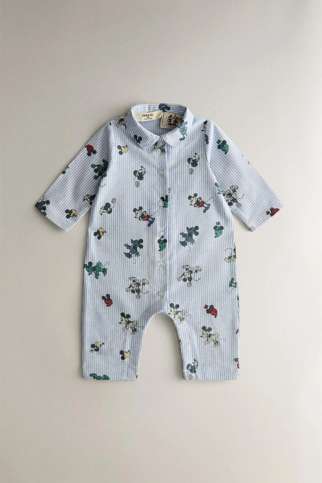 Фланелевый ромпер Микки и Минни ©Дисней для младенцев — Микки и Минни Дисней