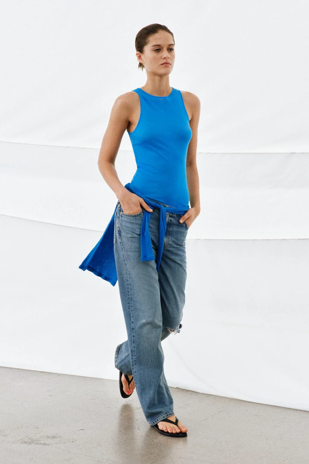 ZW COLLECTION джинсы бот кут средней посадки — С широким низом