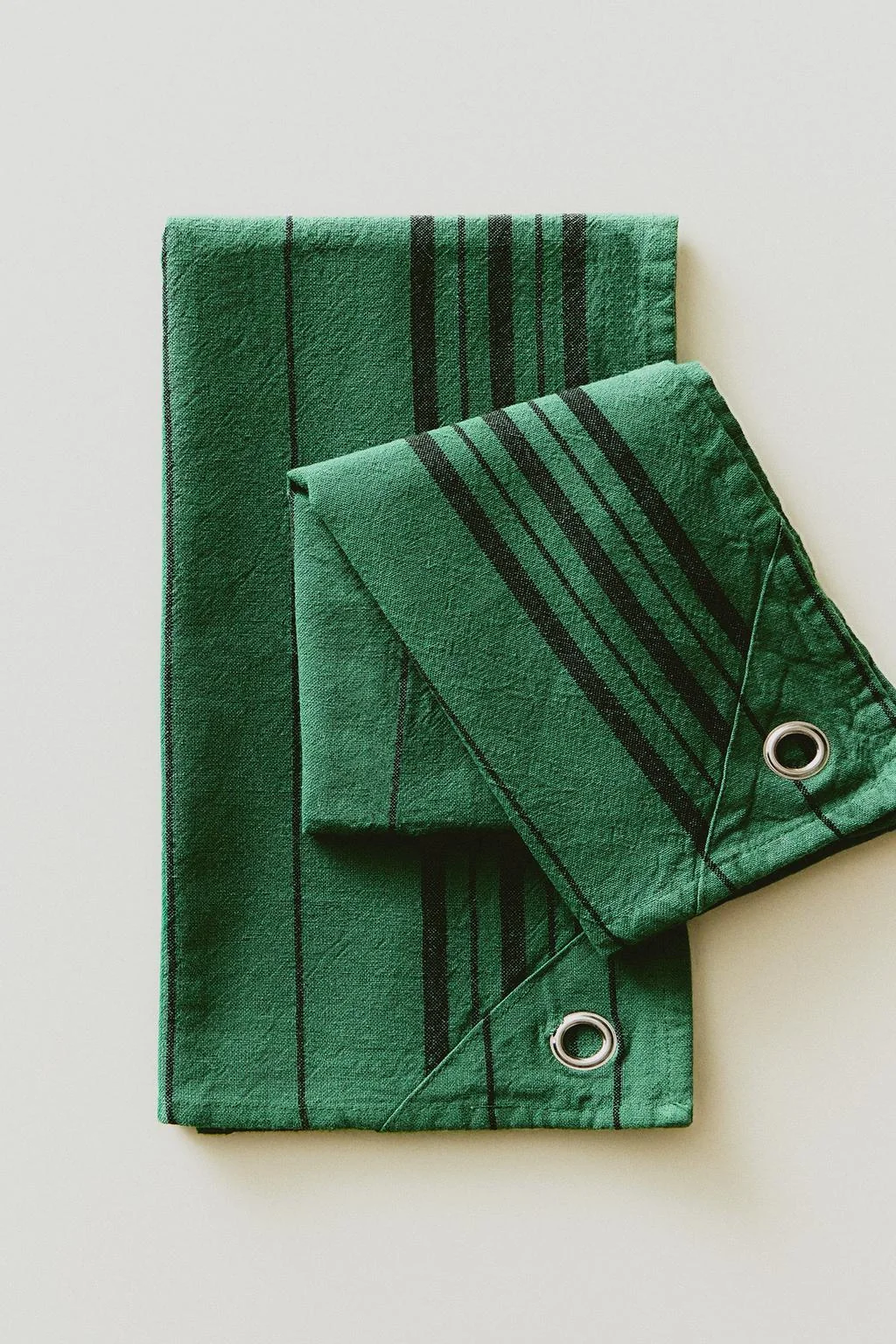 SET OF DYED THREAD TEA TOWELS (SET OF 2)