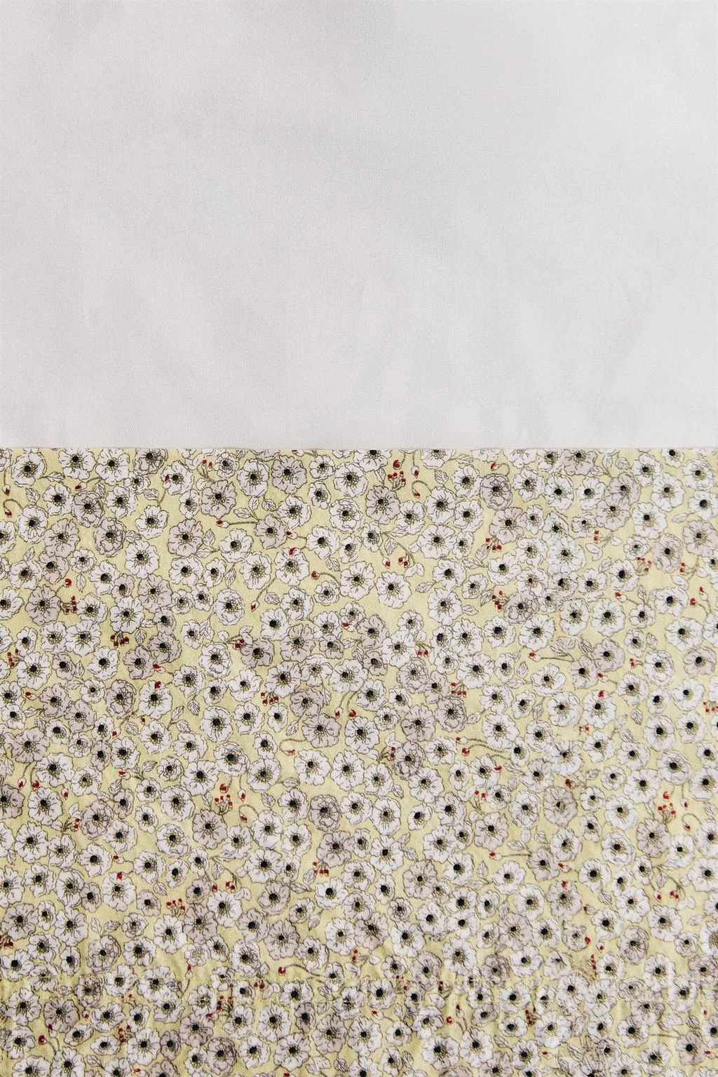 CHILDREN’S FLORAL PRINT FLAT SHEET