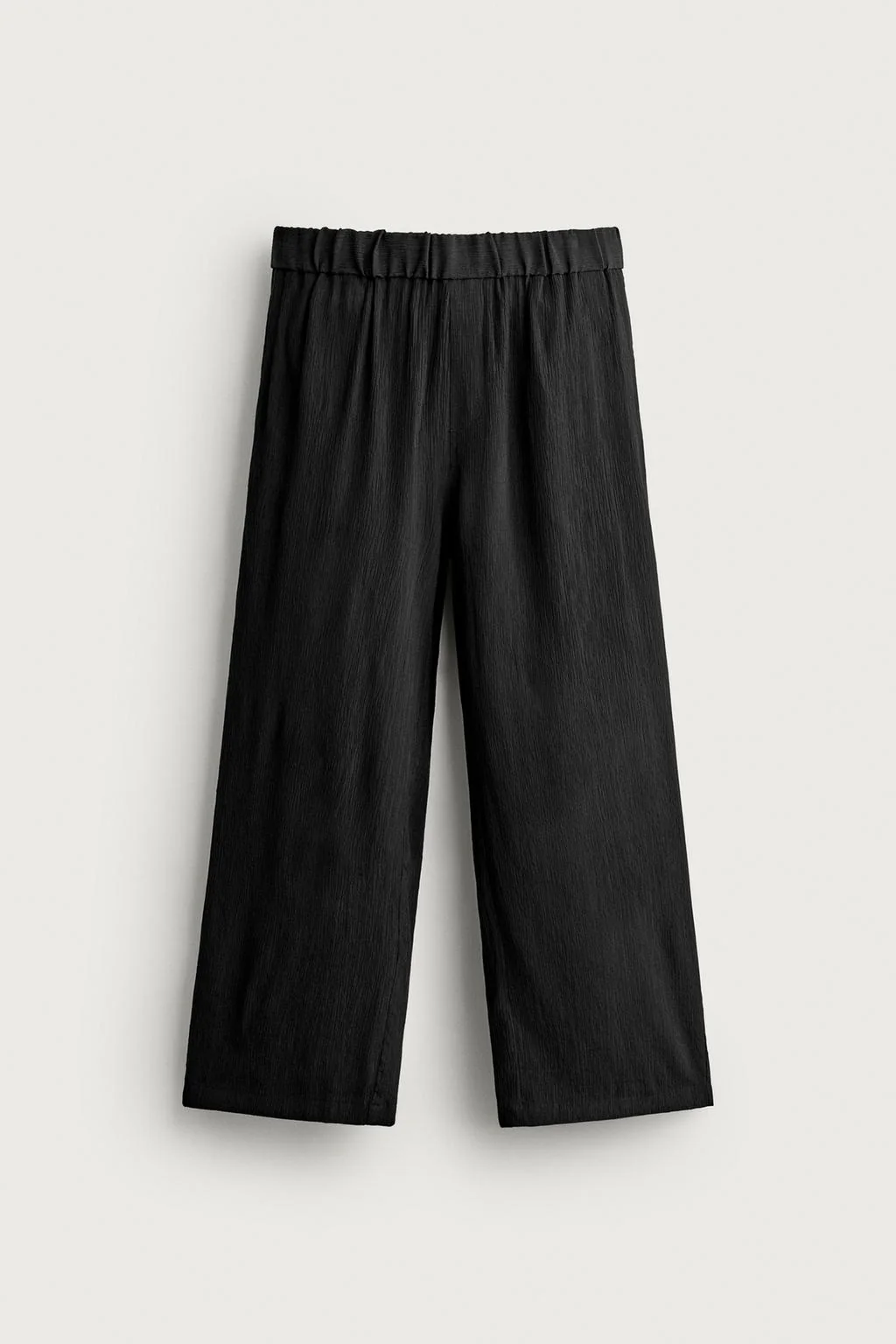 TEXTURED RELAXED FIT TROUSERS