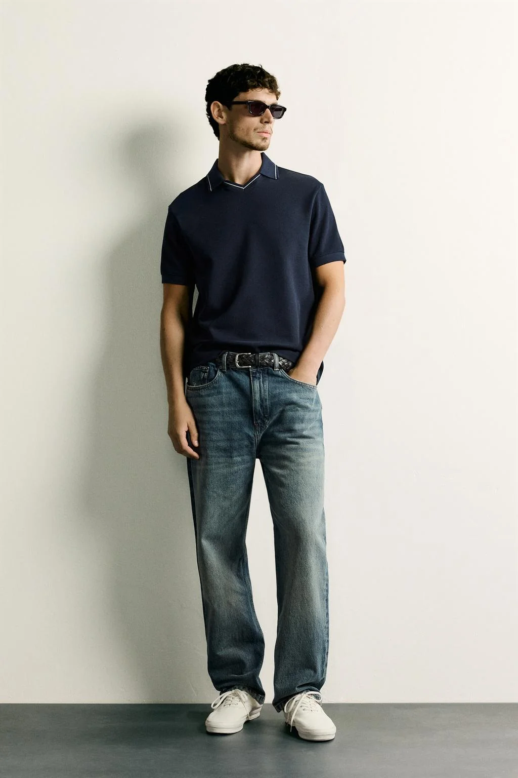CONTRAST REGULAR FIT POLO SHIRT