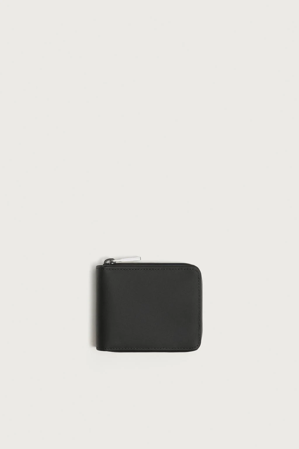 RUBBERISED ZIP WALLET