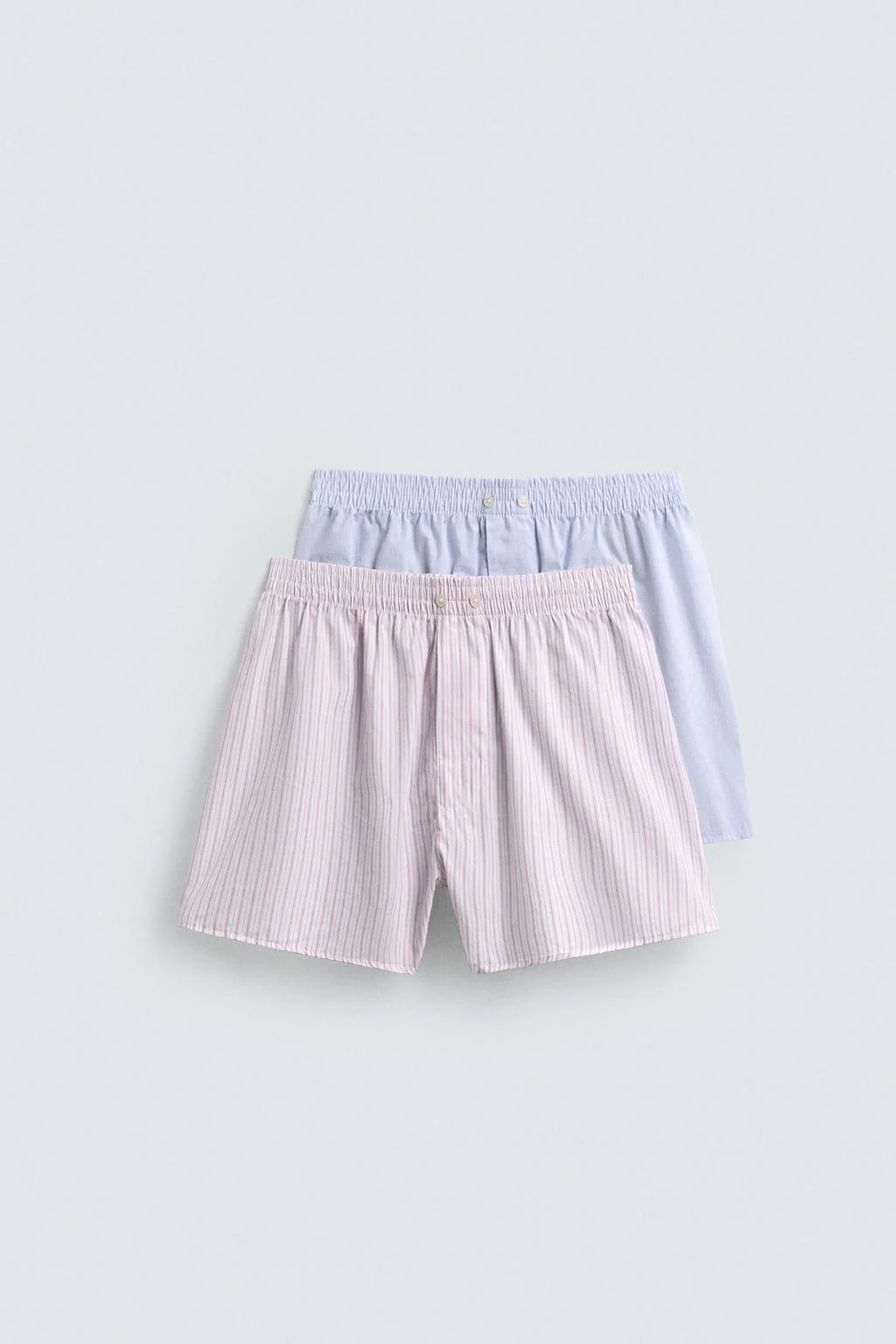 COMBINED POPLIN BOXER SHORTS - 2 PACK
