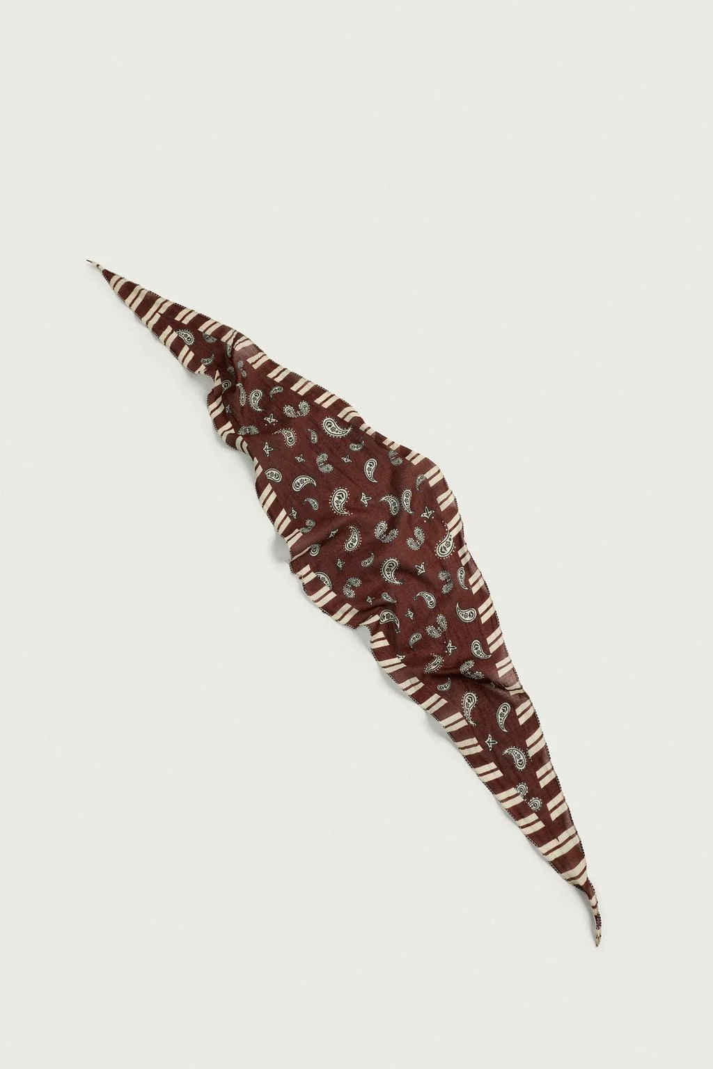 LONG MIXED PRINT BANDANA
