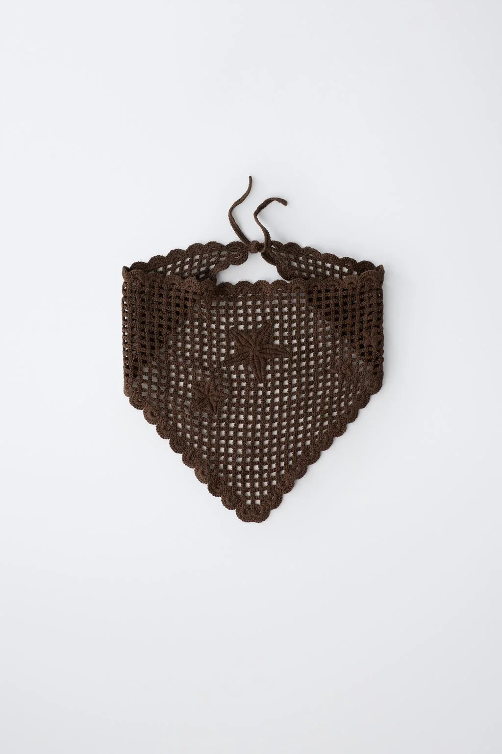 STAR CROCHET BANDANA