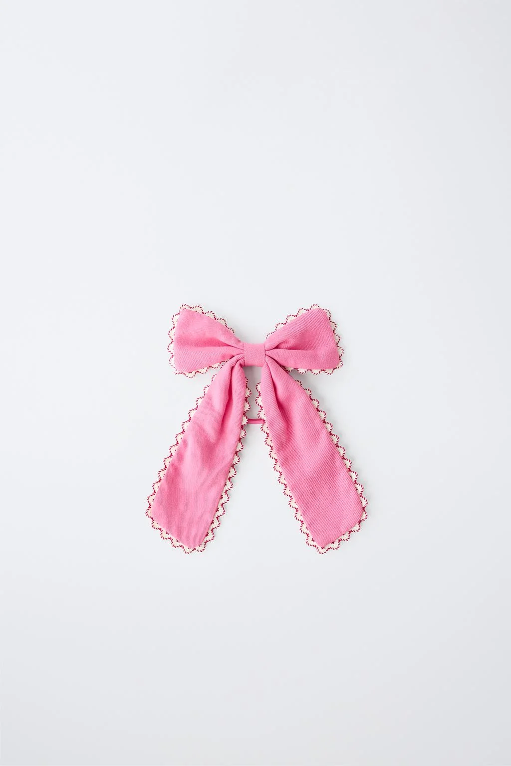 LARGE WAVY BOW SCRUNCHIE