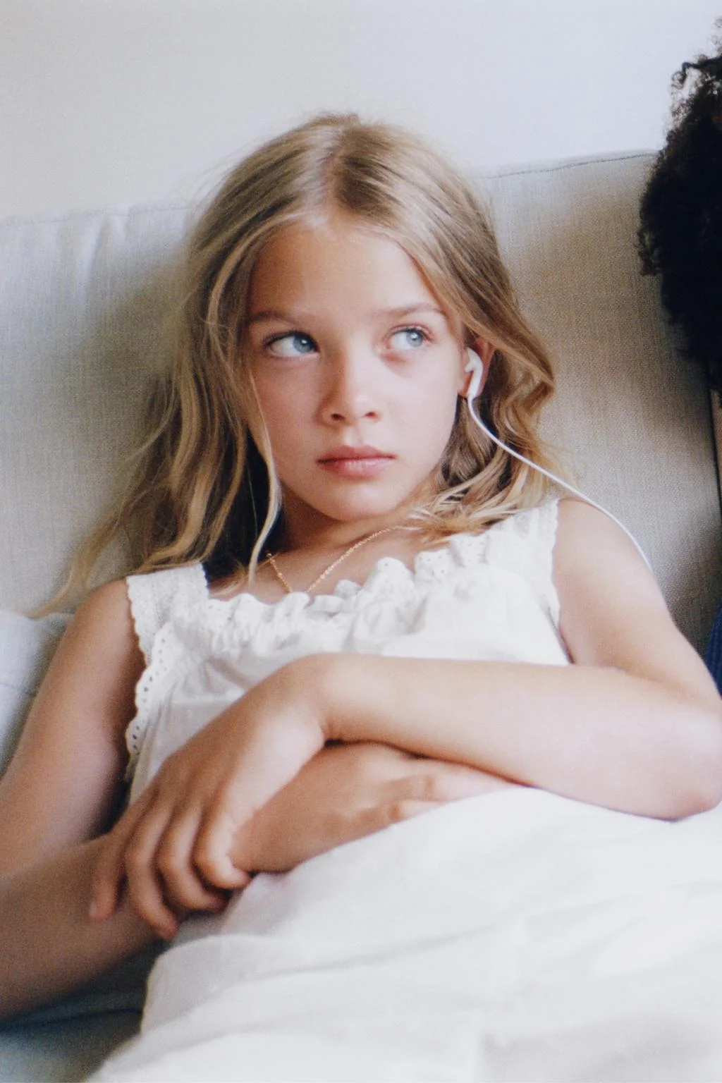 6-14 YEARS/ DOTTED MESH STRAPPY PYJAMAS