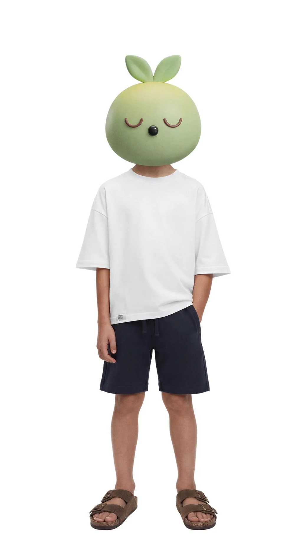 TWO-PACK OF PLAIN BERMUDA SHORTS