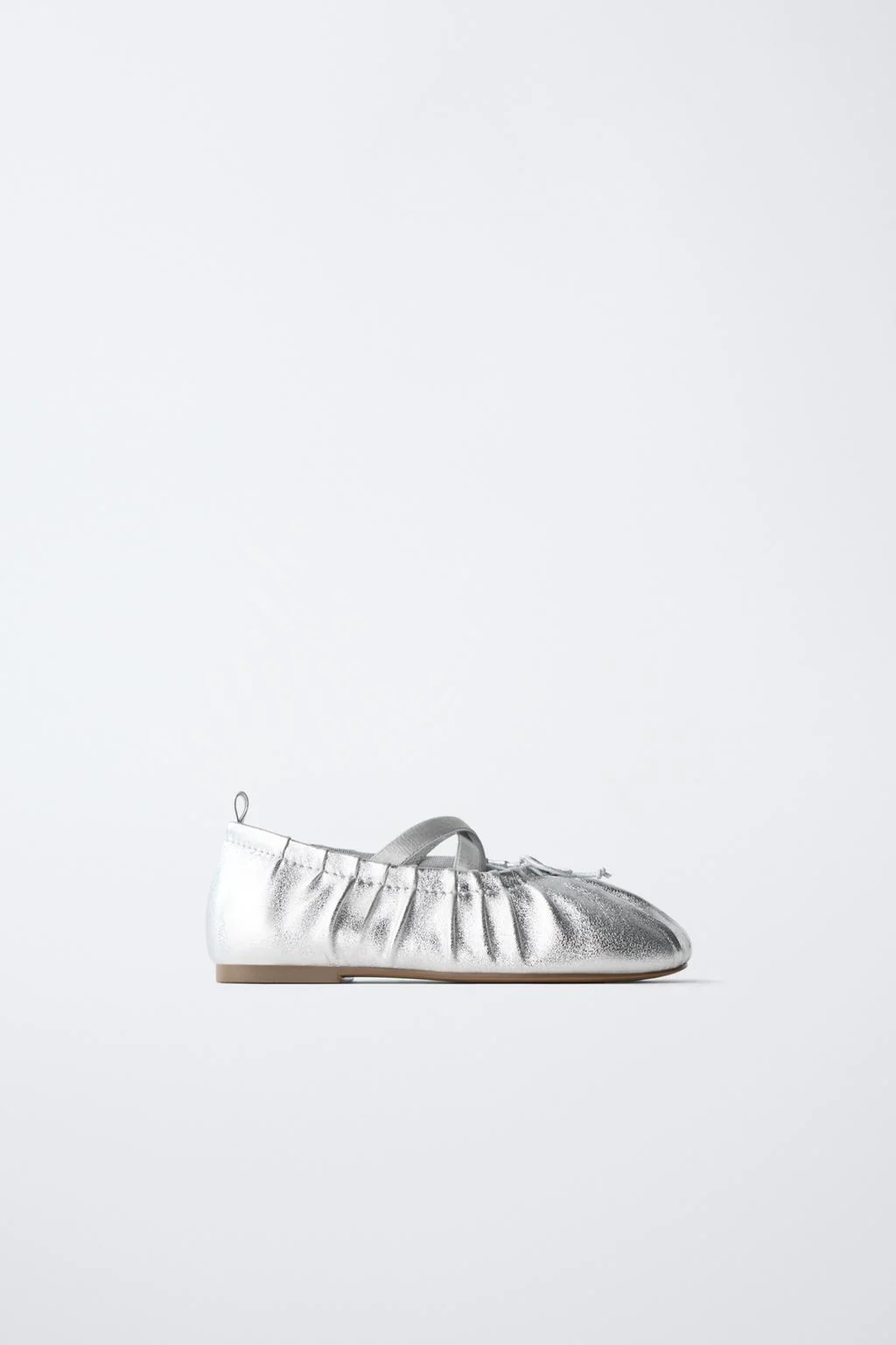 METALLIC BALLERINAS