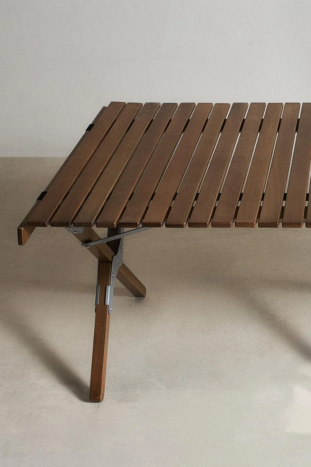 BEECH WOOD FOLDING TABLE