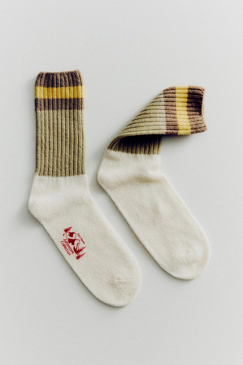 STRIPED WOOL SOCKS
