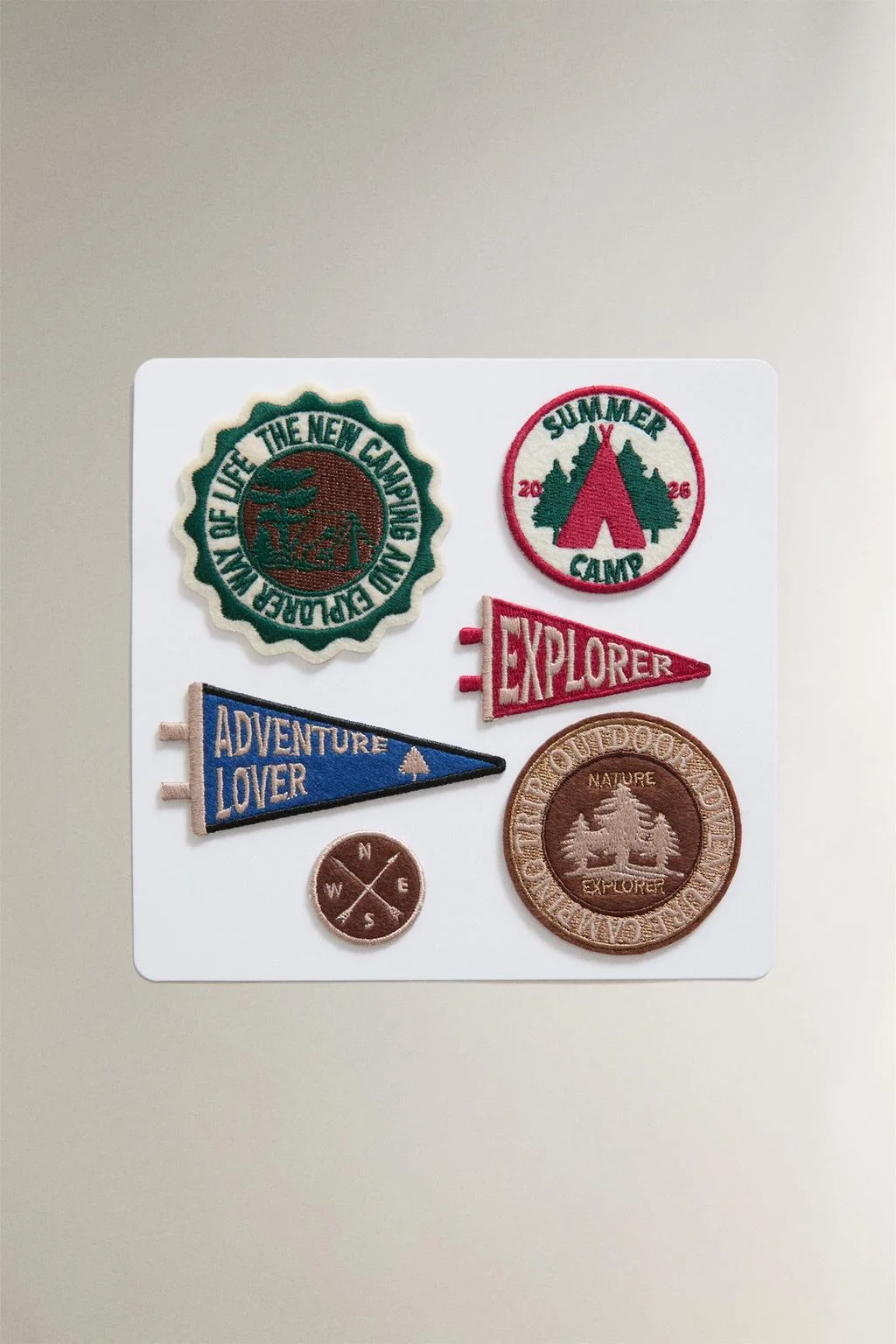 SET OF ADVENTURE PATCHES (SET OF 6)