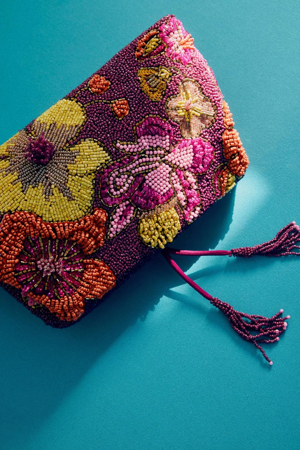 BEADED ENVELOPE BAG