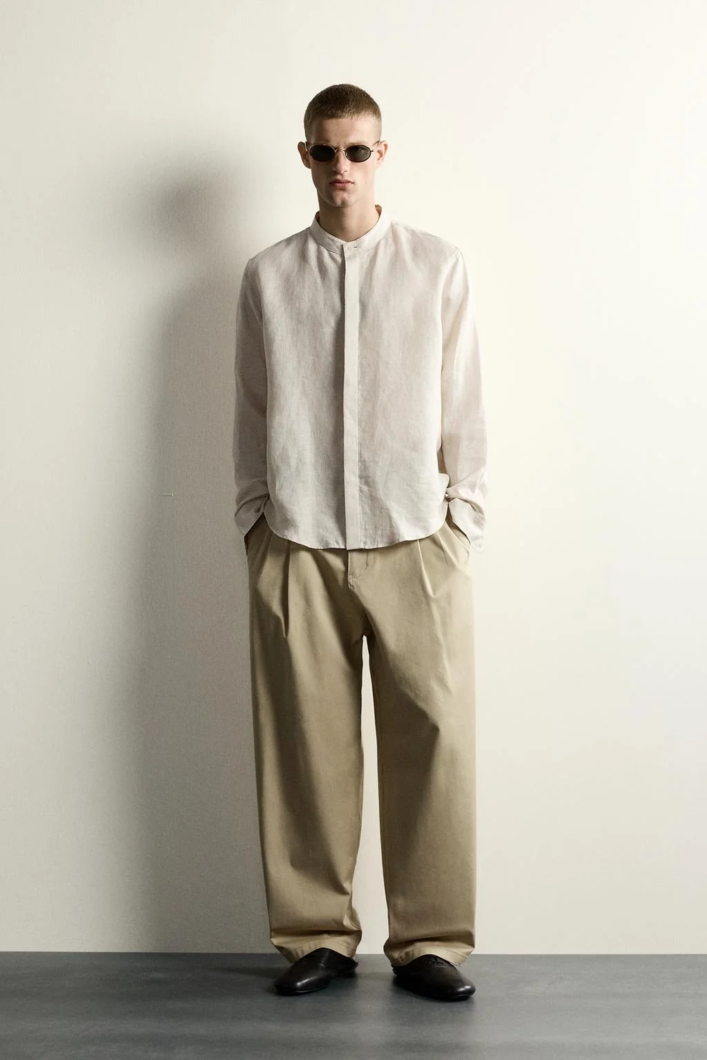 100% LINEN RELAXED FIT SHIRT