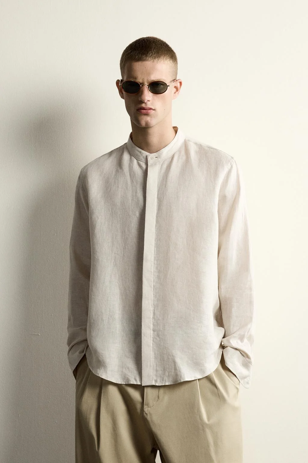 100% LINEN RELAXED FIT SHIRT